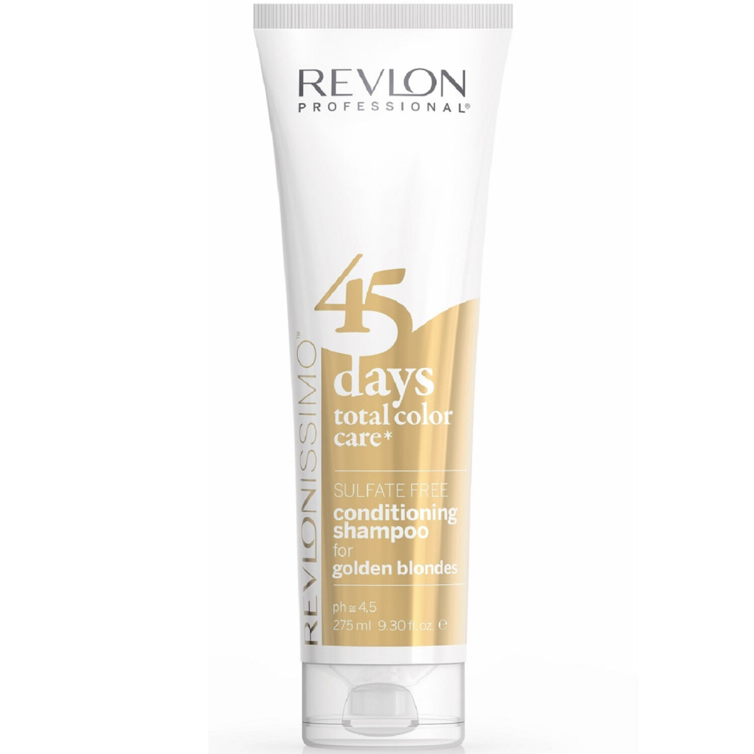 revlon professional 45 DAYS - Cheveux Blonds Dorés Shampooing et Après-shampooing 2en1 Protecteur de Couleur