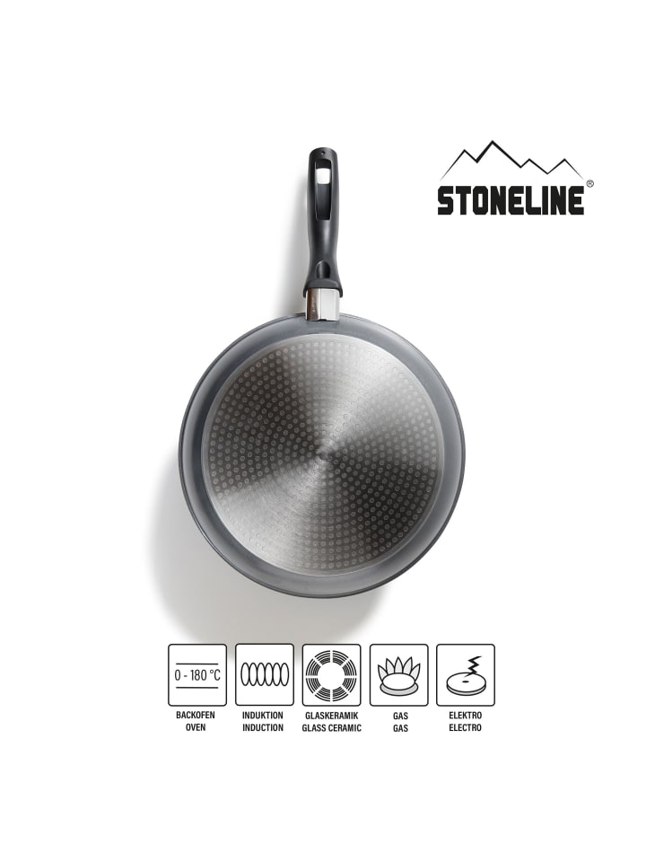 Stoneline Bratpfanne | ohne Deckel in Anthrazit | 28cm günstig kaufen Ø 28 cm