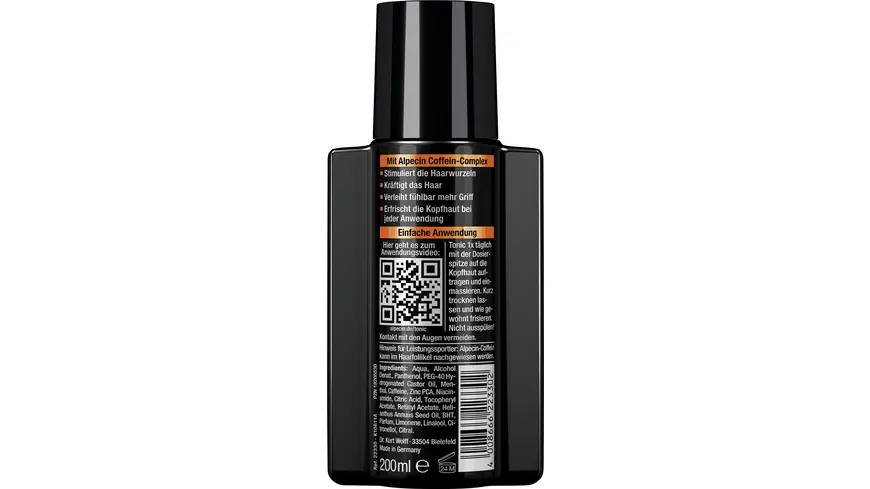 Alpecin Hair Booster Coffein Tonic 200 ml