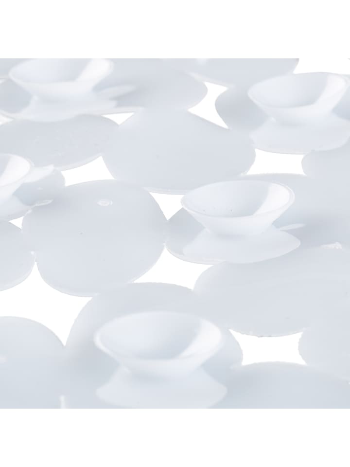 relaxdays Badewannenmatte in Weiß - (B)36 x (T)68 cm günstig kaufen onesize