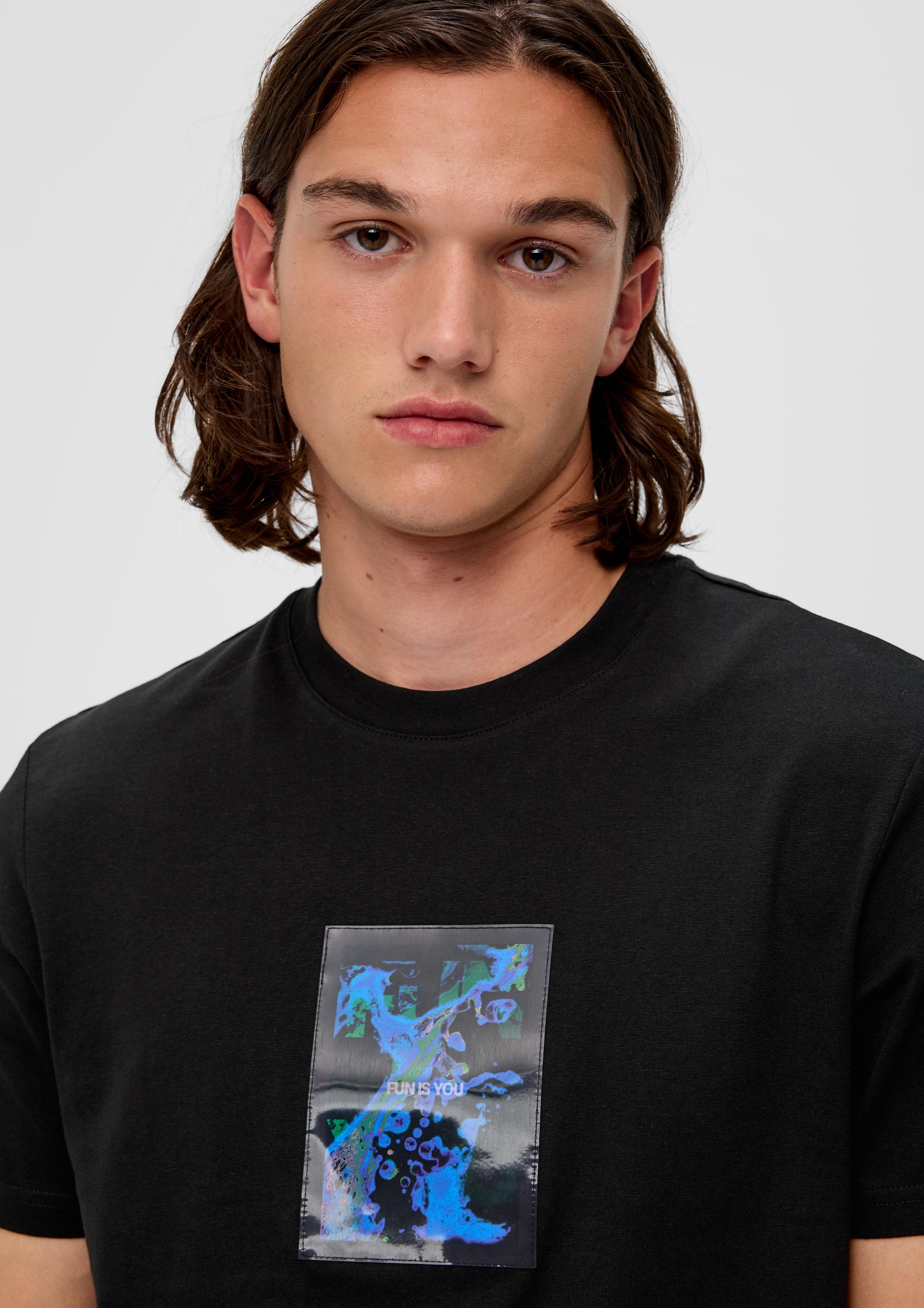 Shirt mit Hologramm-Patch  2138493-99D0
