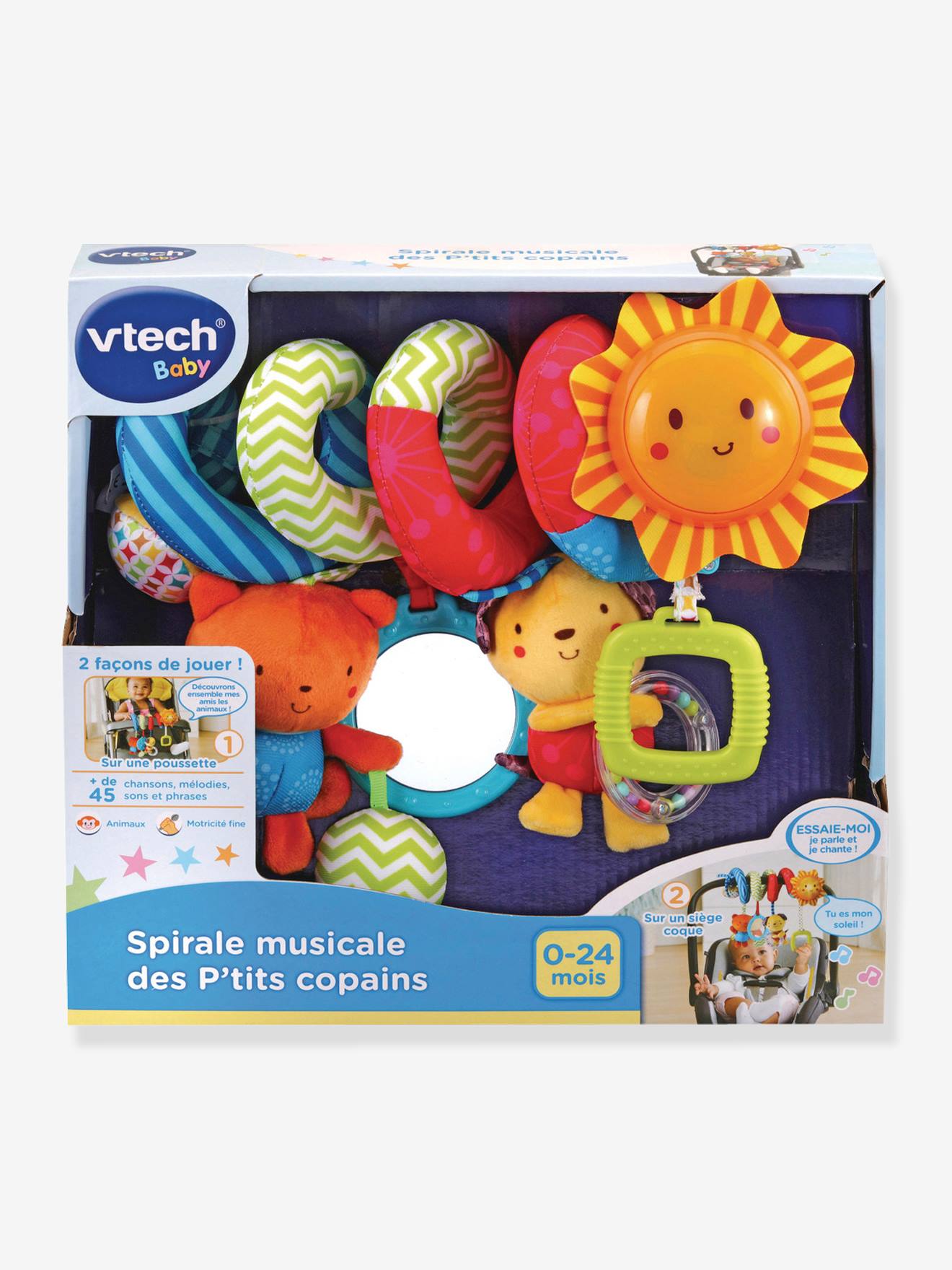 Spirale musicale des P'tits copains VTECH multicolore