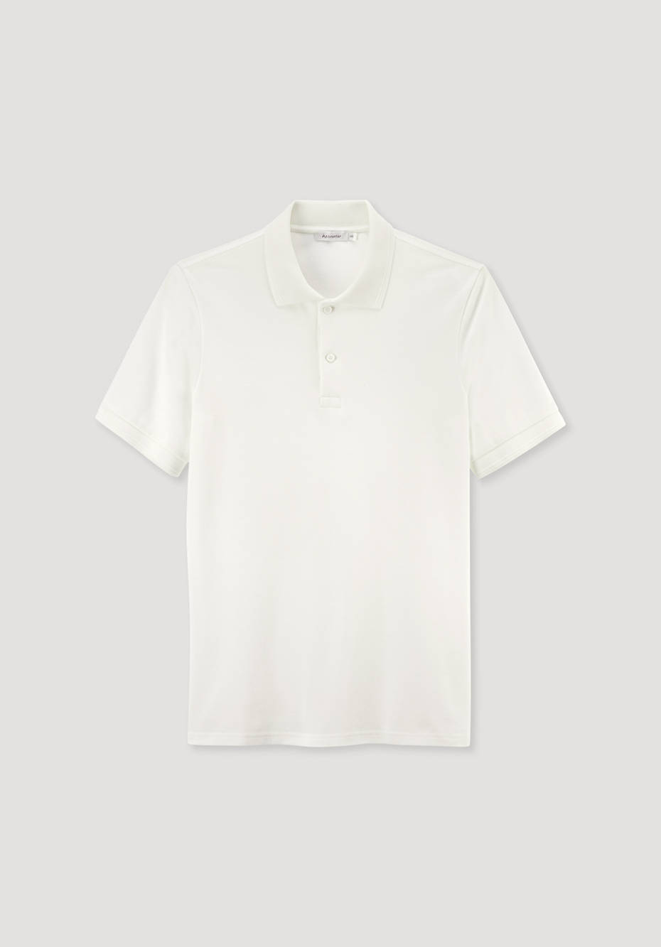 Poloshirt Zwirnjersey aus reiner Bio-Baumwolle