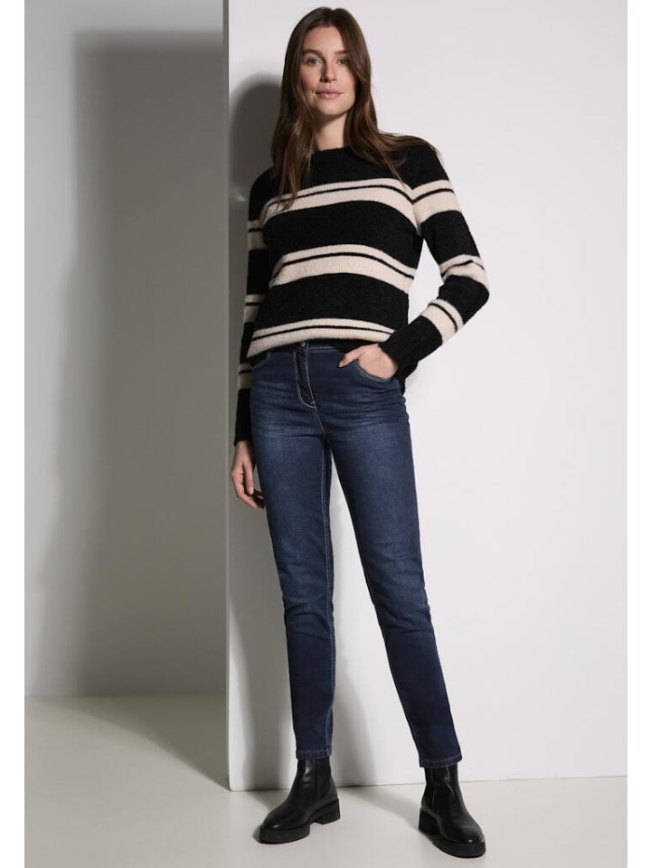 Cecil Jeans in mid blue used wash günstig kaufen W27/L30