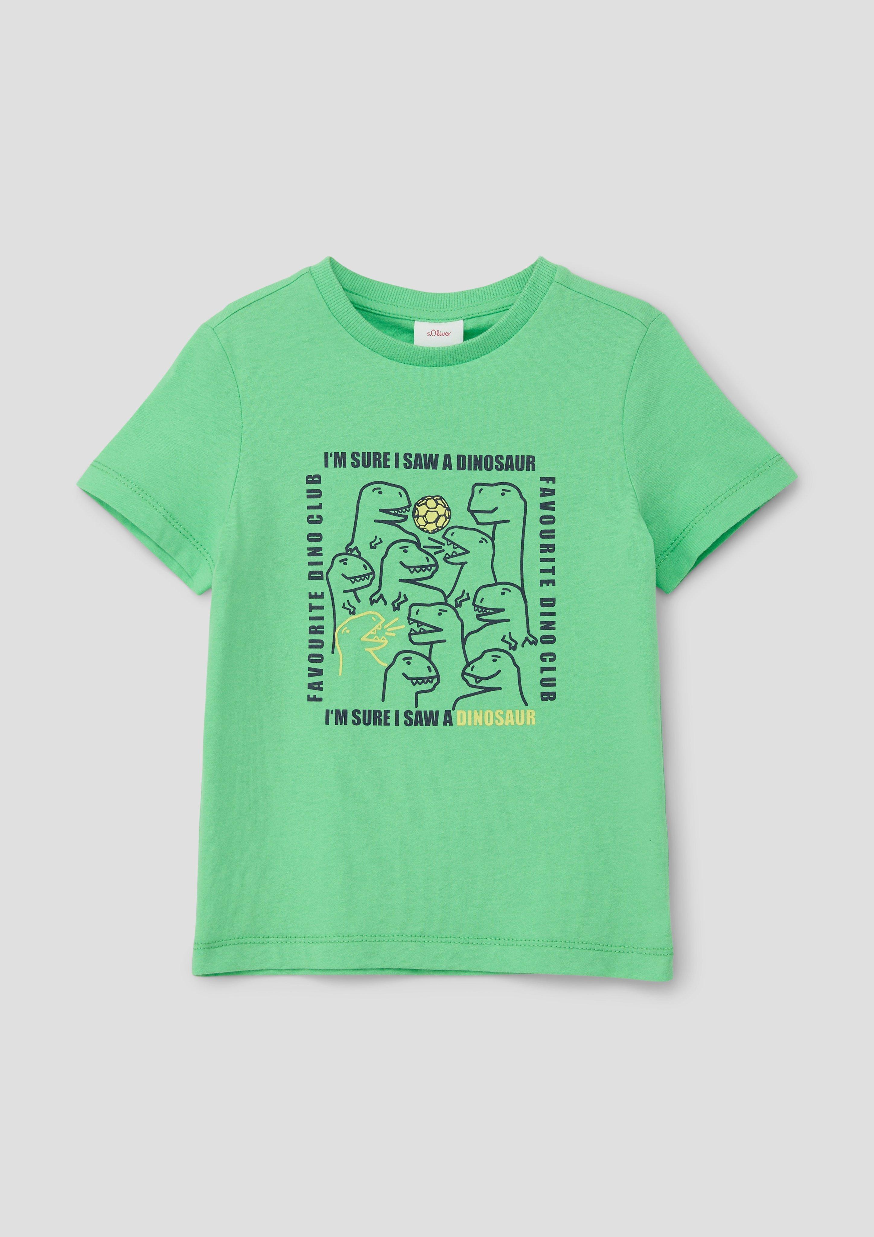 T-Shirt mit Frontprint  2143100-7303