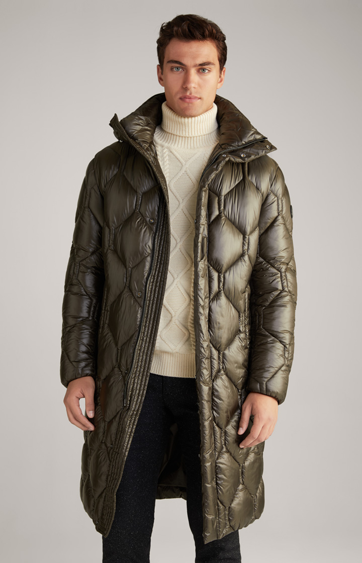 Steppmantel Percy in Khaki