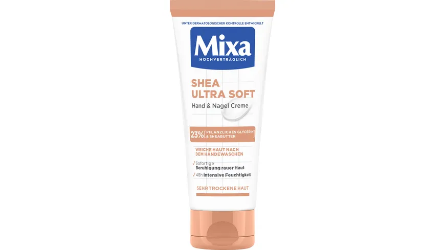 Mixa Shea ultra soft Hand & Nagel Creme 100 ml