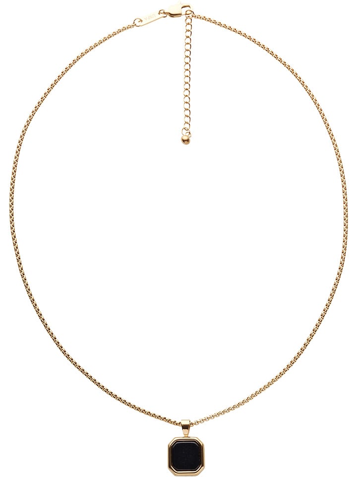 U.S. Polo Assn. Vergold. Halskette mit Edelstein - (L)50 cm günstig kaufen onesize