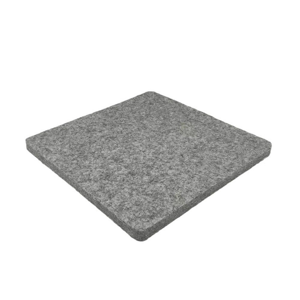 Runxizhou Bügelbrett Bügelmatte 35.5X35.5cm,100% wolle Wollfilz-Bügelbrett