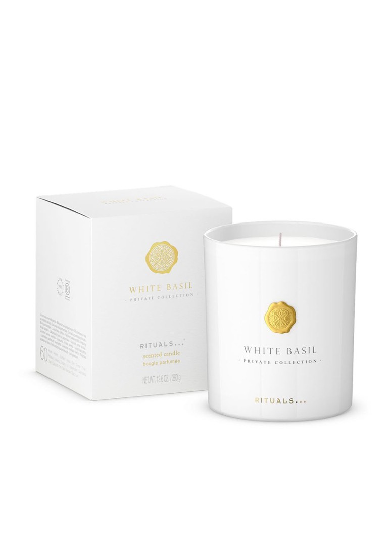 Αρωματικό κερί Rituals White Basil - αρωματικό κερί 360 γραμμαρίων