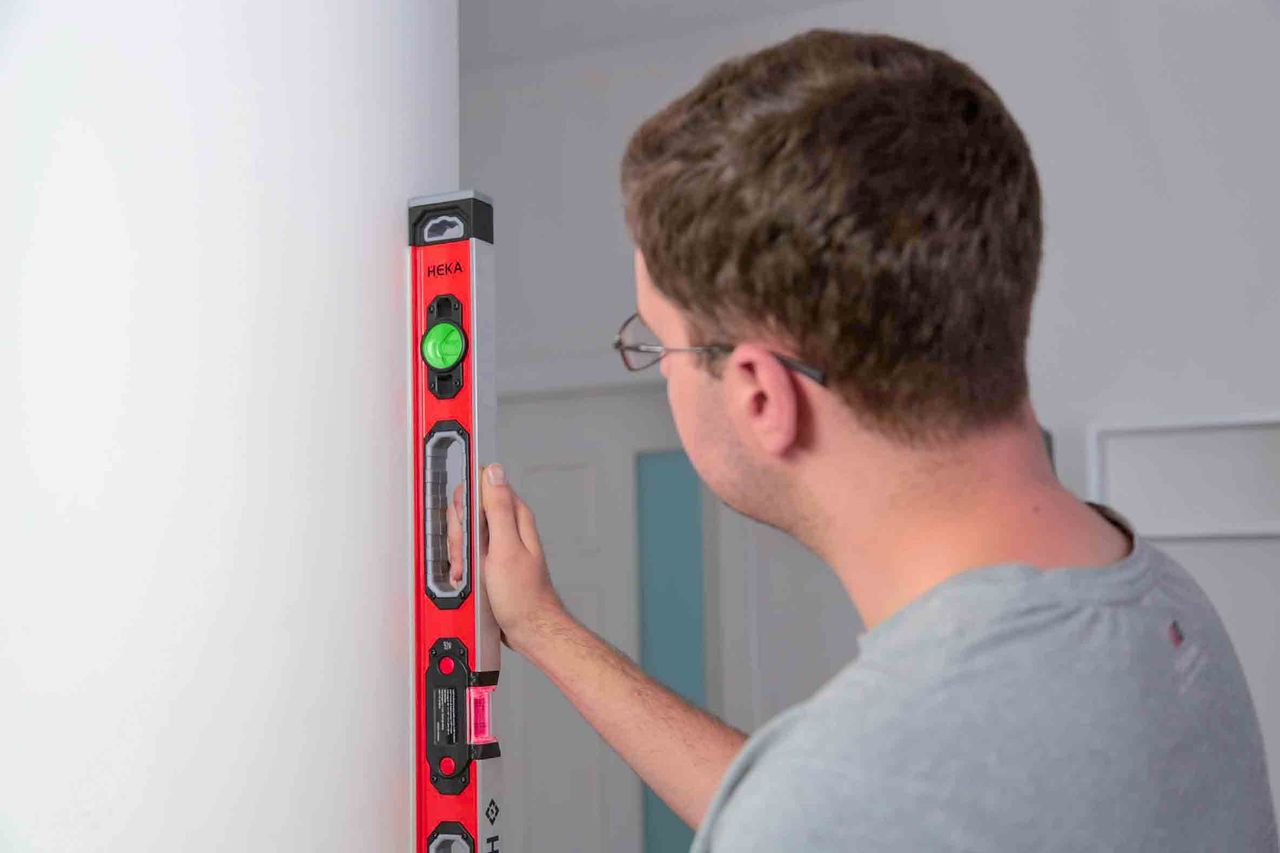 Heka Werkzeuge GmbH Magnetische LED Wasserwaage Opto 60 cm