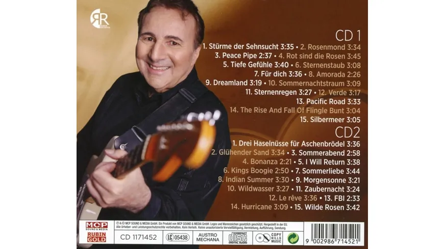 Goldene Gitarrenklänge-30 Melodien fürs Herz