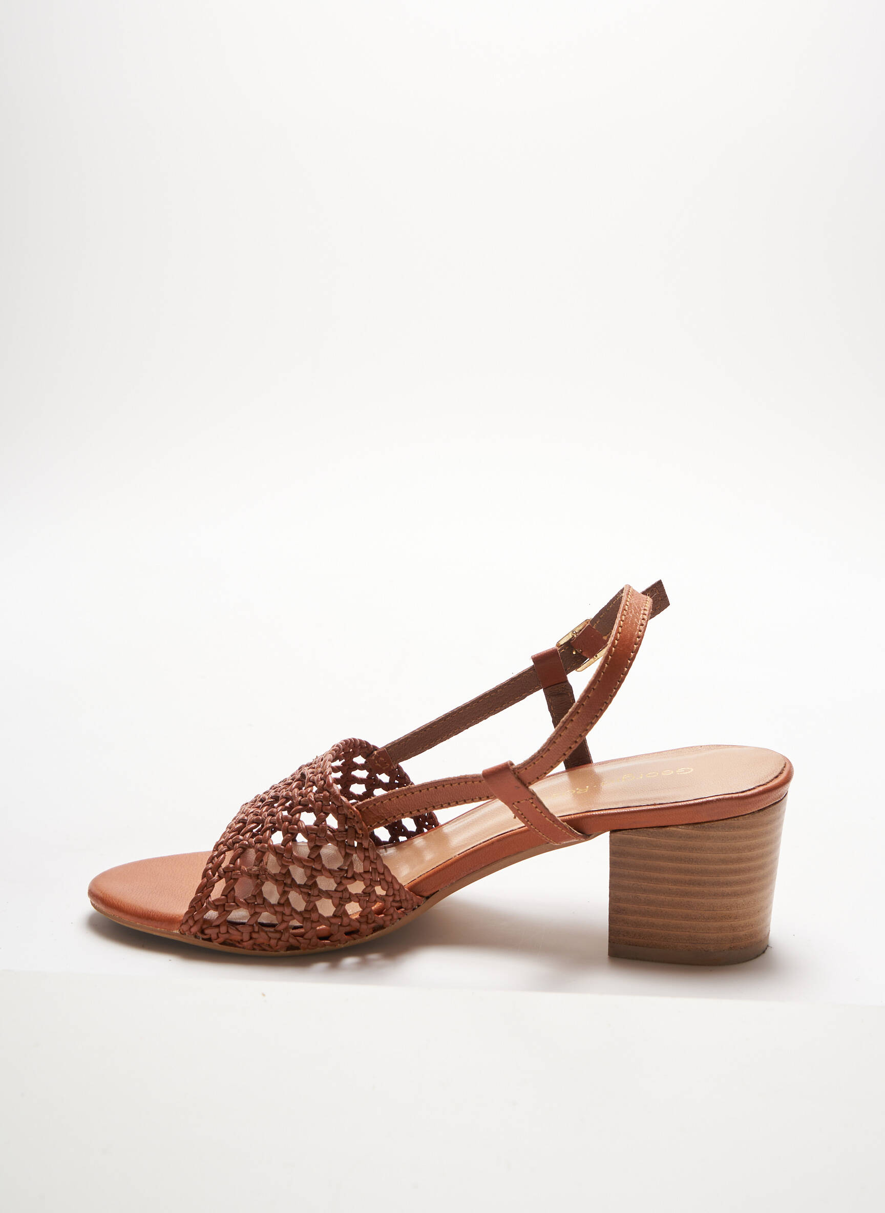 Georgia Rose Sandales Nu Pieds Femme couleur marron