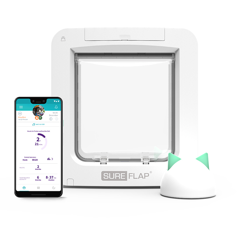 SureFlap Klappen & Türen SureFlap Mikrochip Haustierklappe Connect ohne Hub