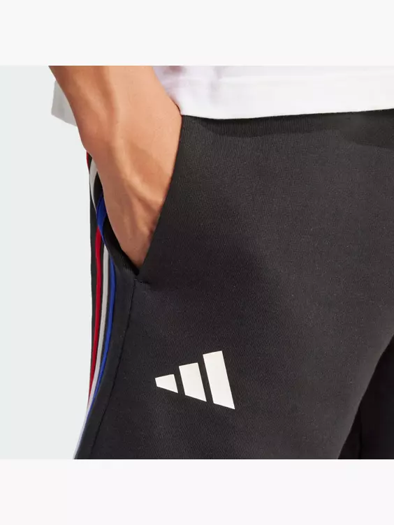 adidas Frankreich Essentials 3-Streifen French Terry Shorts