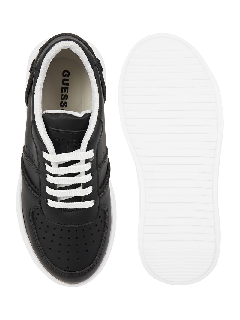 Sneaker mit Logo in schwarz