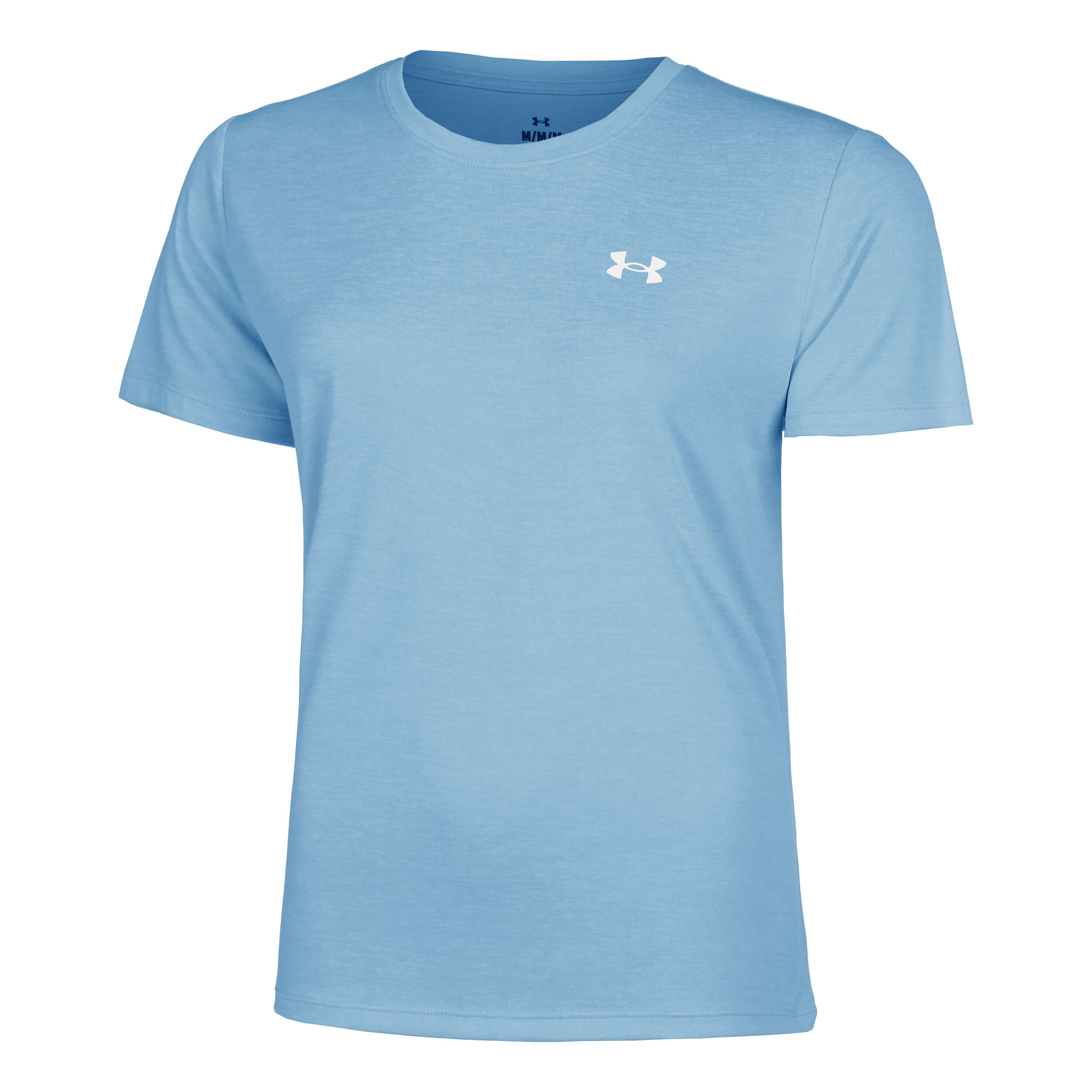 Tech 1/2 Zip- Twist T-Shirt Damen - Blau