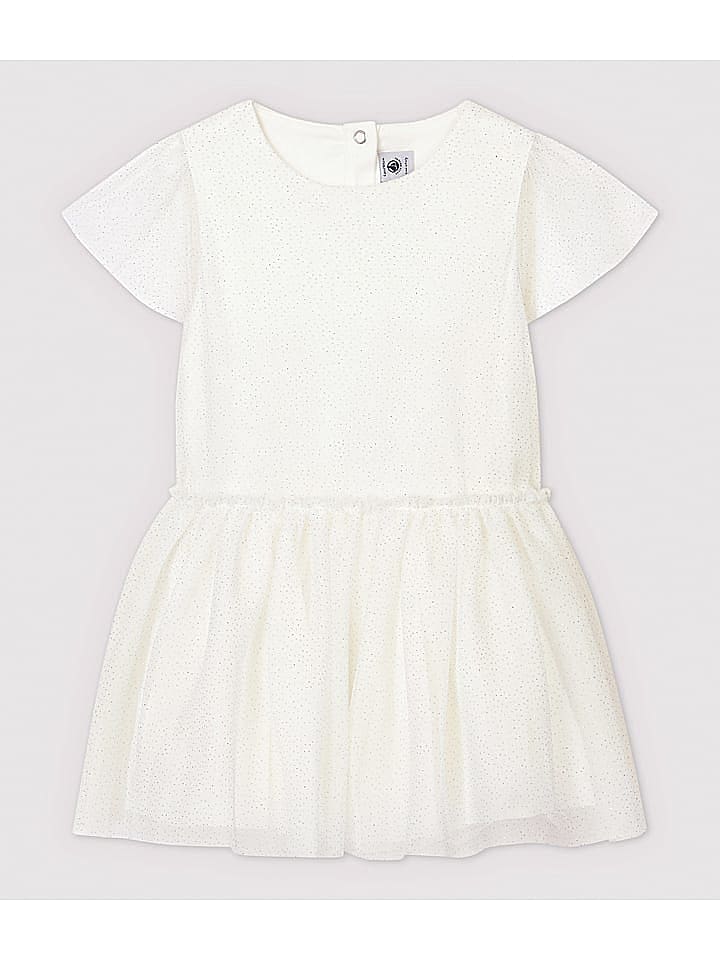 PETIT BATEAU Kleid in Weiß günstig kaufen 104