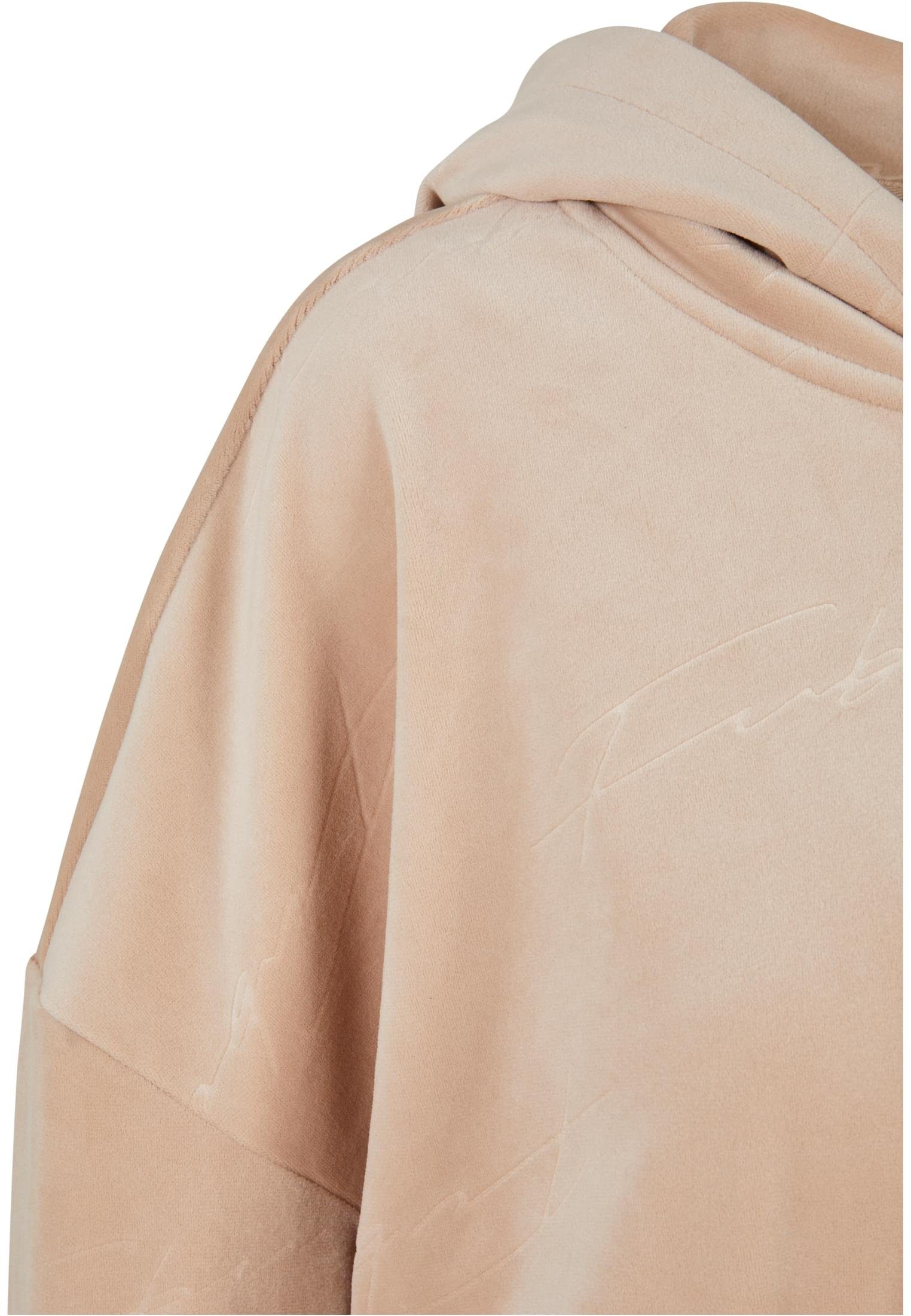 Fubu Kapuzenpullover Damen FW231-014-1 FUBU Signature Allover Velours Short Hoodie (1-tlg)