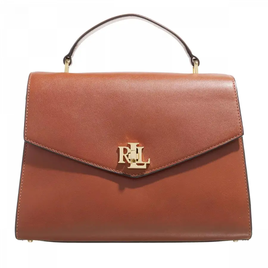 Lauren Ralph Lauren - Lauren Ralph Lauren Handle Bags Leder Brown - braun