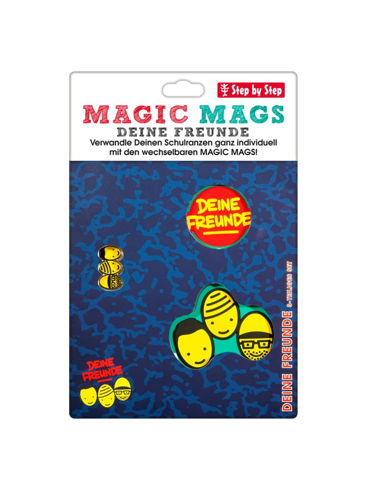 Step by Step Ranzen-Zubehör-Set MAGIC MAGS in Deine Freunde günstig kaufen onesize