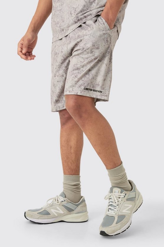 Basketball-Shorts mit Print