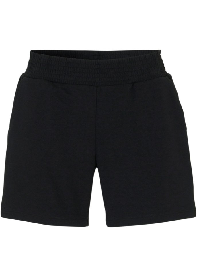Sweat-Shorts mit hohem Bund