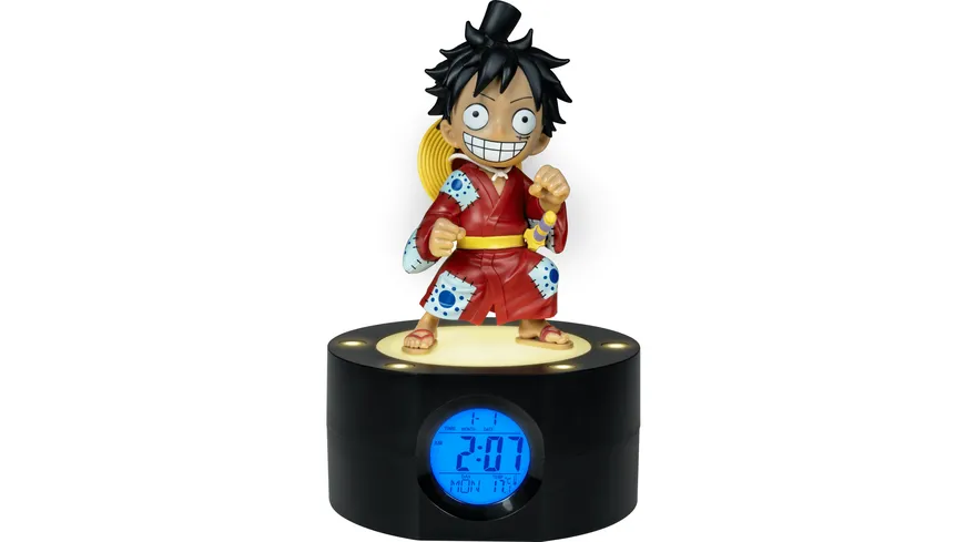 Digitaler Wecker mit Alarm Luffy