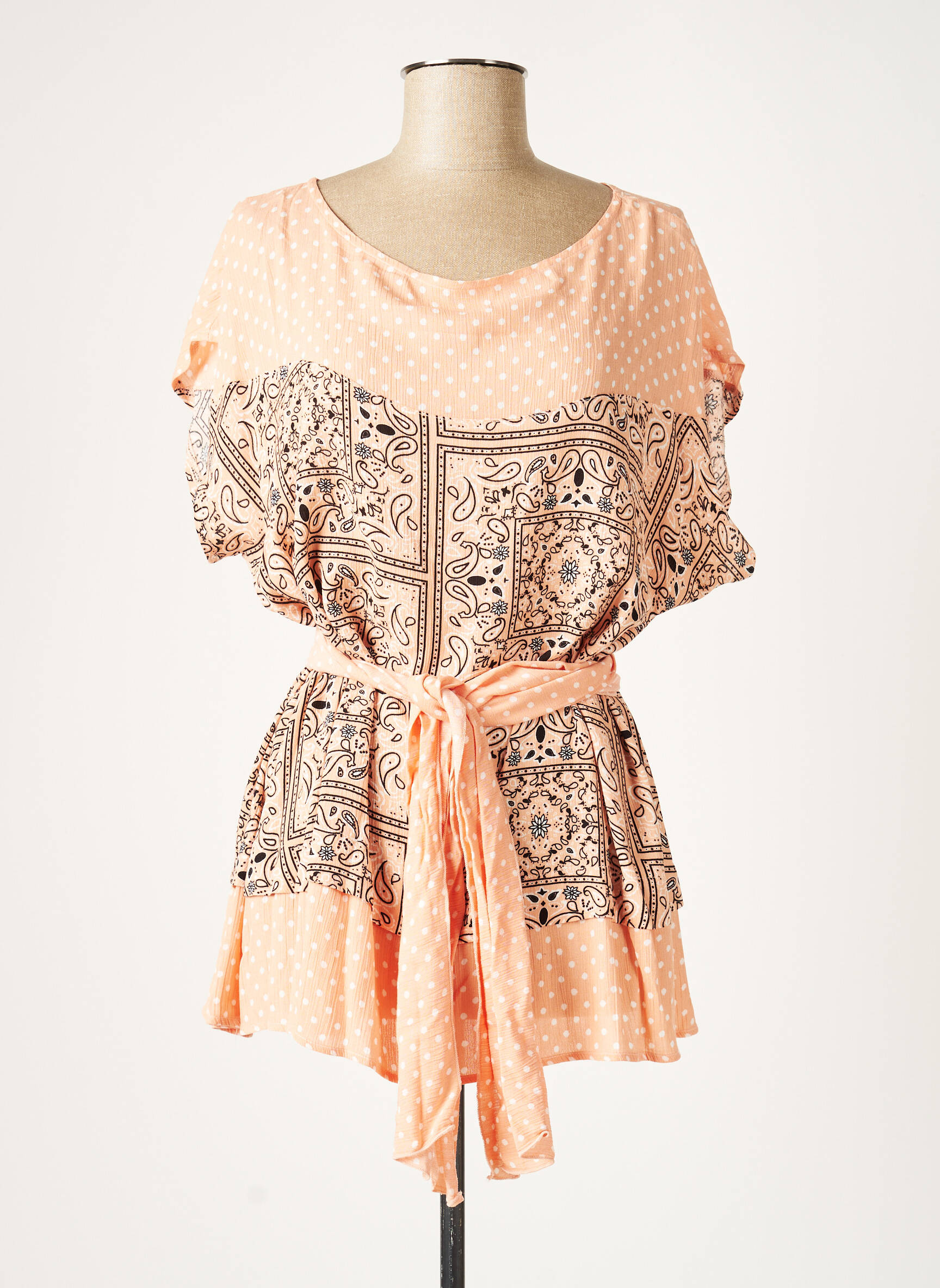 Kakie Tuniquemanchecourte Femme couleur rose
