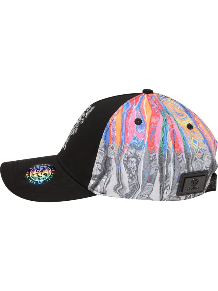 Carlo Colucci Baseball Cap Dengg in Schwarz günstig kaufen onesize