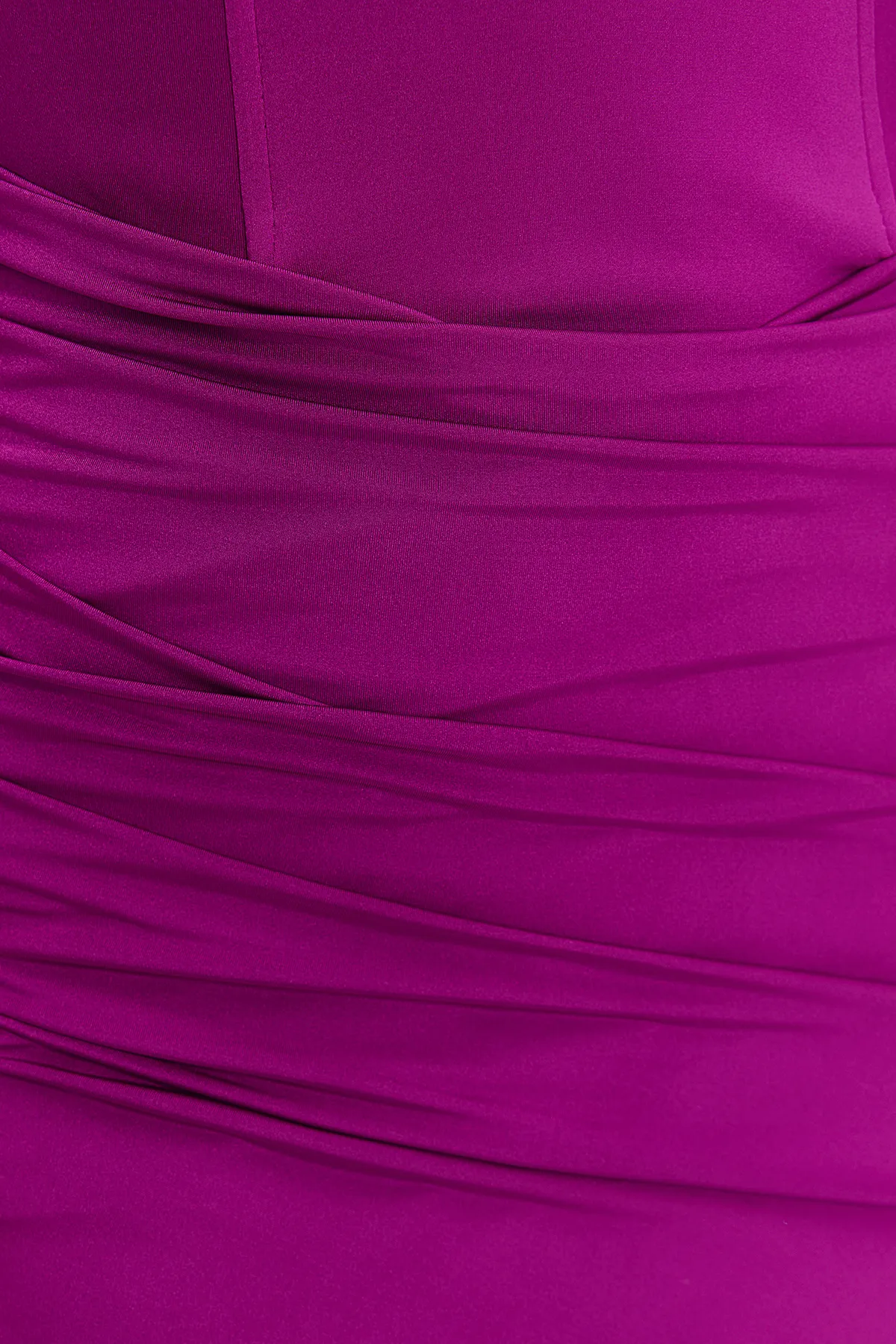 Trendyol Collection  Pflaumenfarbenes Strickkleid TPRSS24EL00003