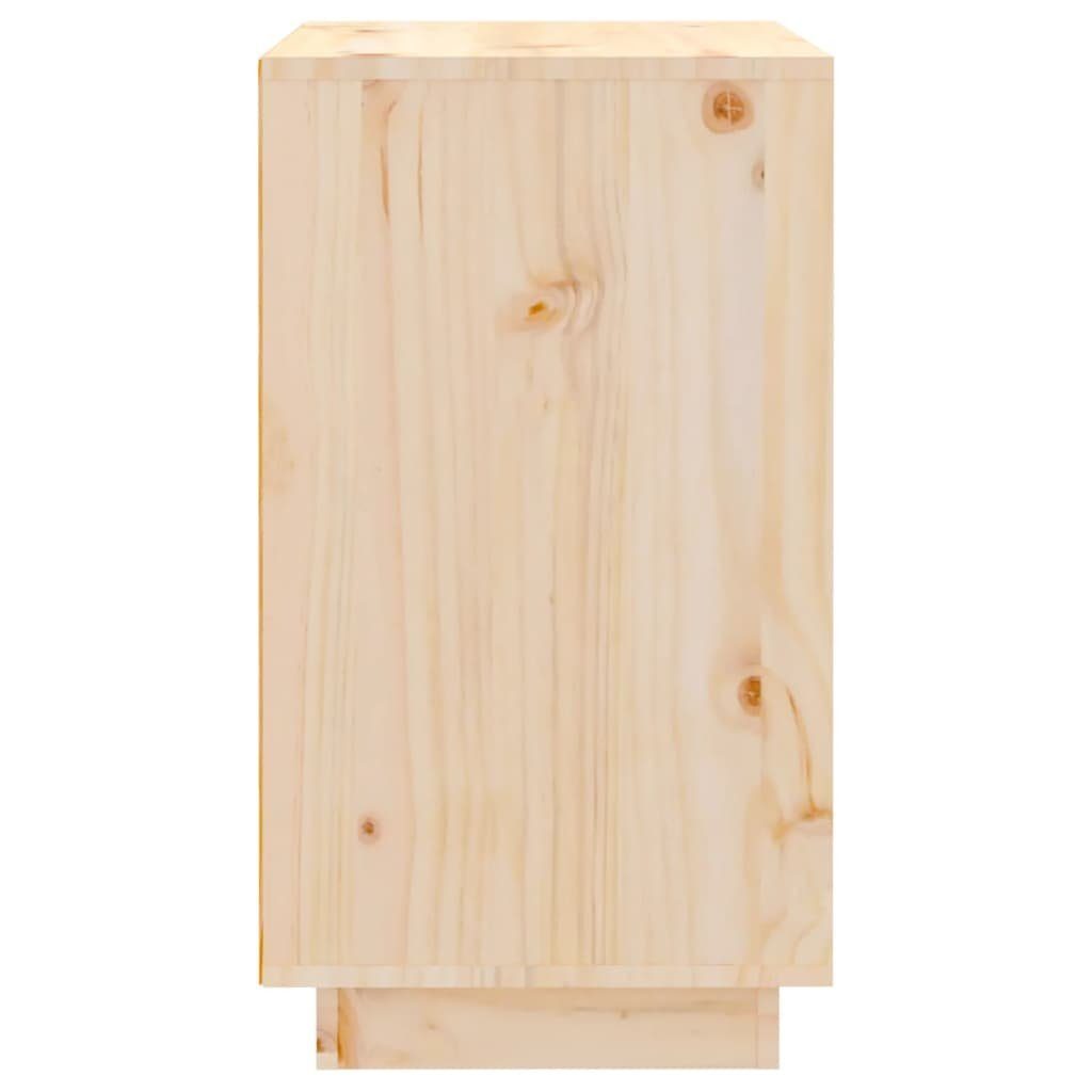 vidaXL Barschrank Weinregal 55,5x34x61 cm Massivholz Kiefer (1-St)
