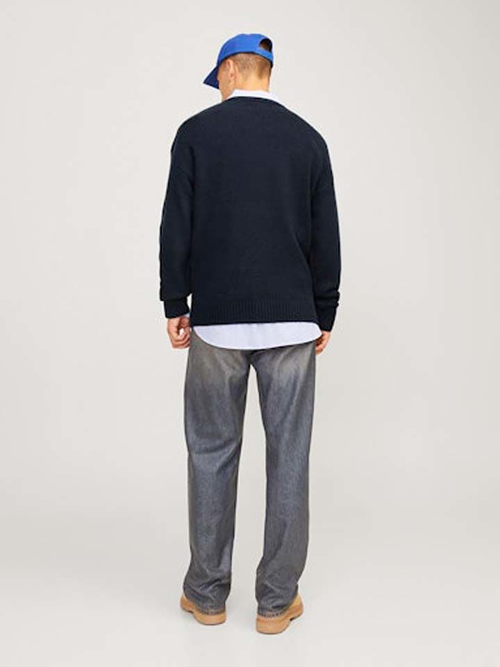 Jack & Jones Pullover in Dunkelblau günstig kaufen