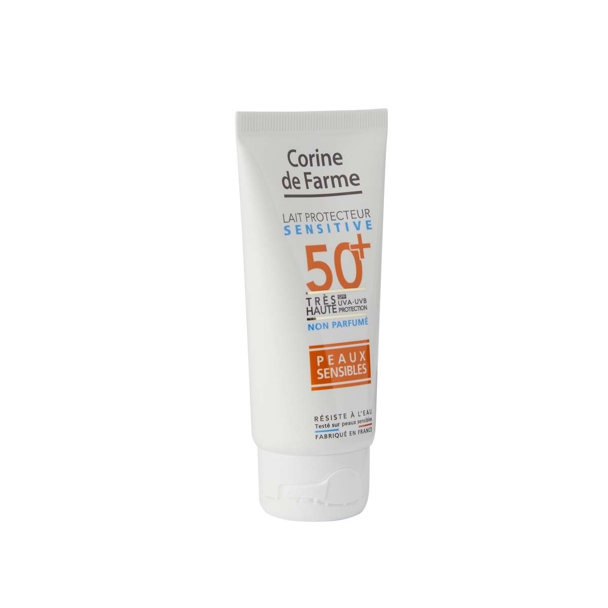 CORINE DE FARME Beskyttende ansigts- og kropscreme SPF 50+ sensitiv