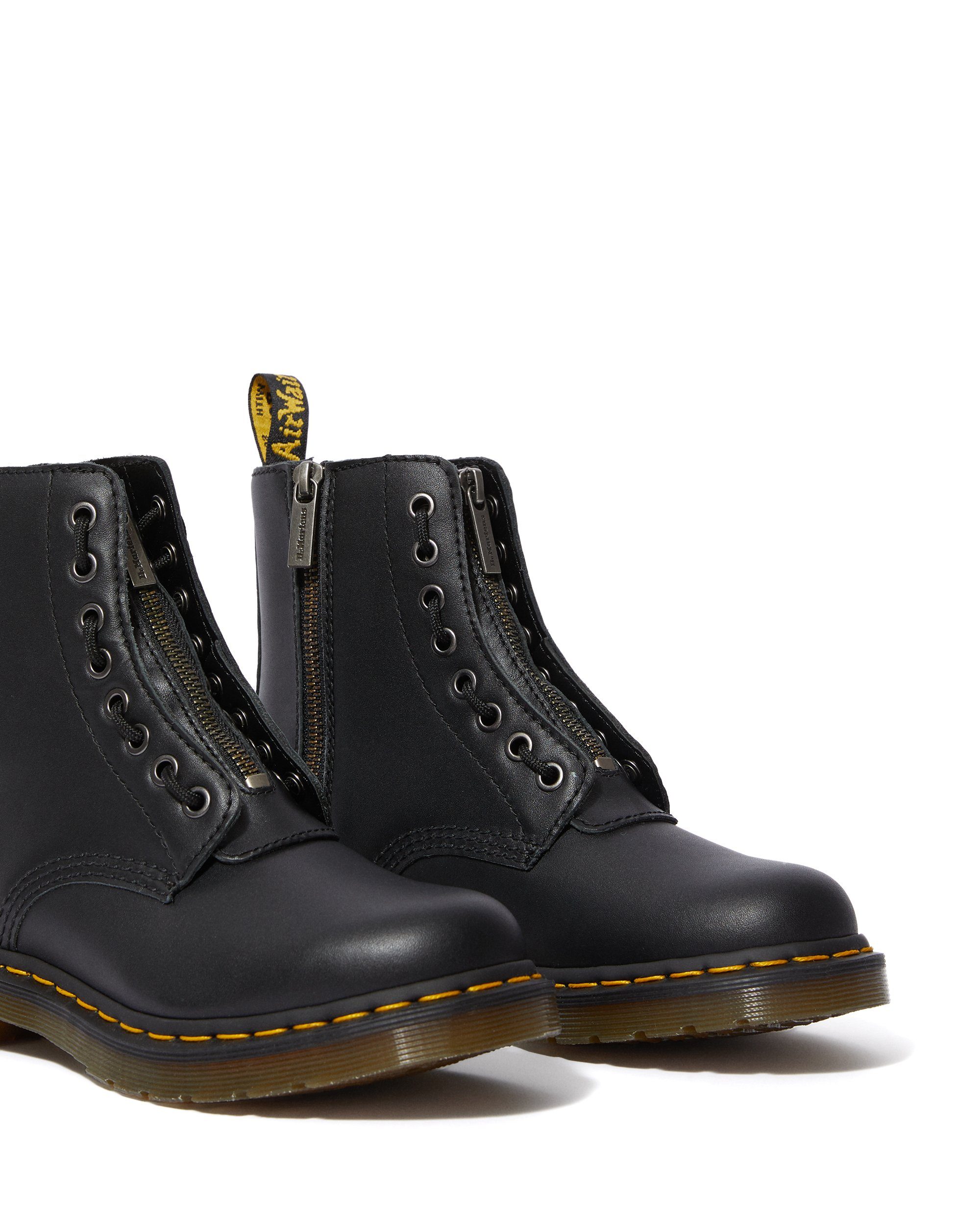 DR. MARTENS PASCAL Nappa Front Zip Ankleboots (2-tlg)