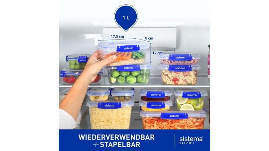 sistema Vorratsdose KLIP IT PLUS 1l