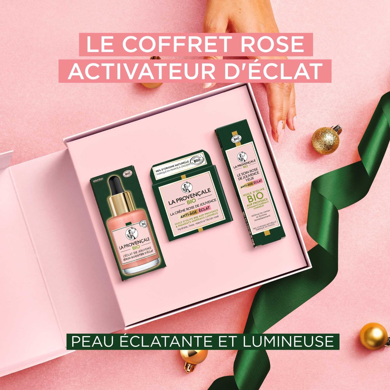 La Provençale Rose Poklon set Radiance Activator