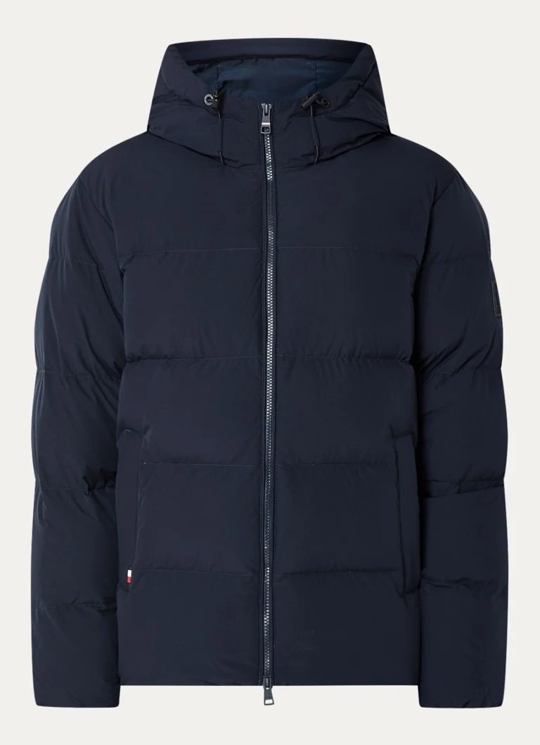 Tommy Hilfiger puhasta jakna s punjenjem od perja i bočnim džepovima