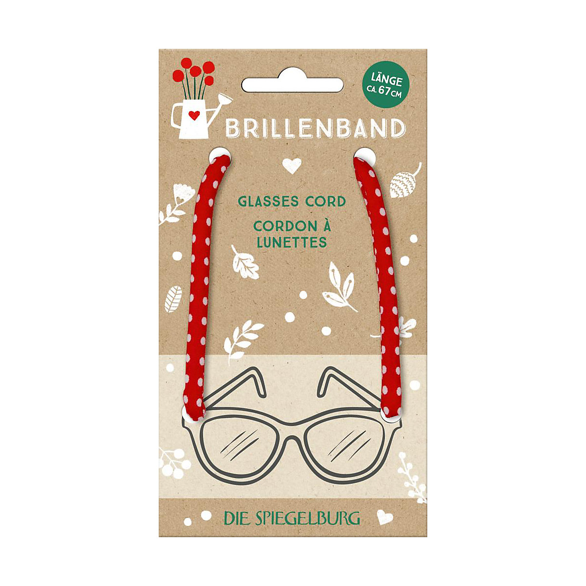 Brillenband - Fröhliche Tupfen