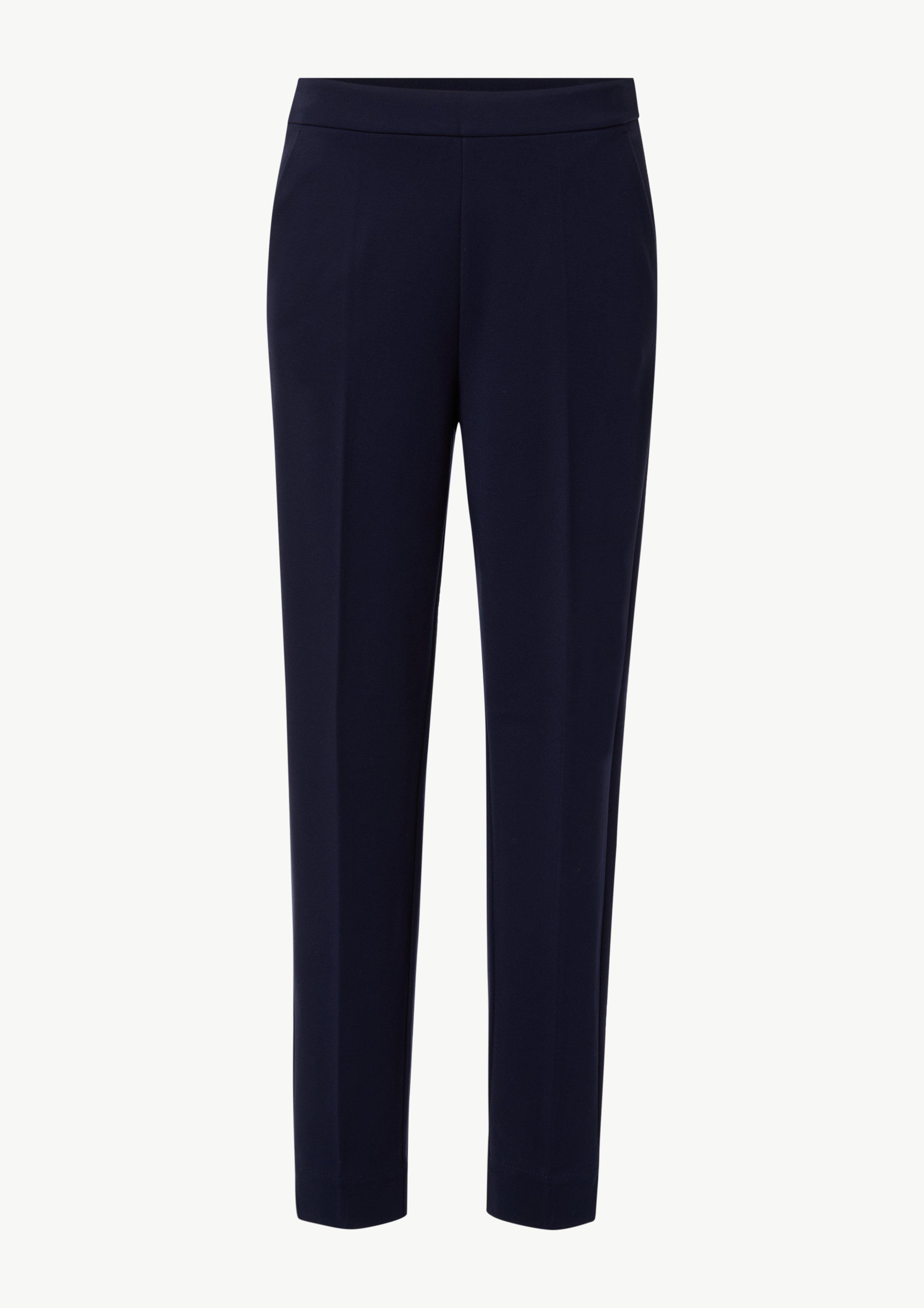 Regular: Feste Hose mit geradem Bein - tiefblau