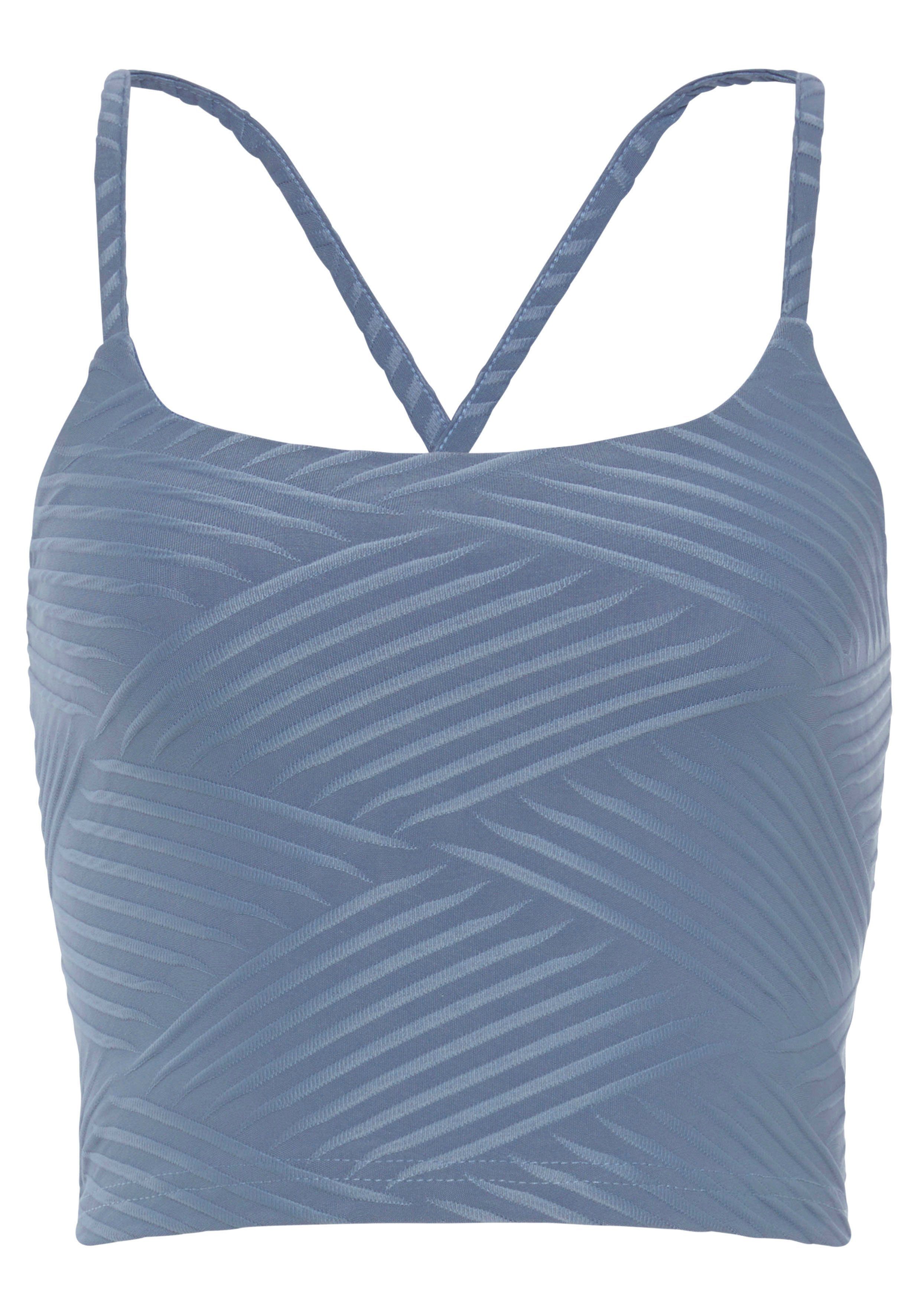 LASCANA ACTIVE Crop-Top (1-tlg) mit 3D Struktur