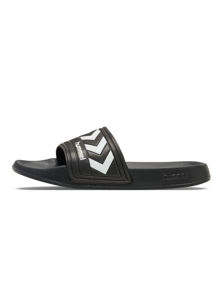 Hummel Hummel Badelatschen Larsen Slipper Erwachsene in BLACK günstig kaufen