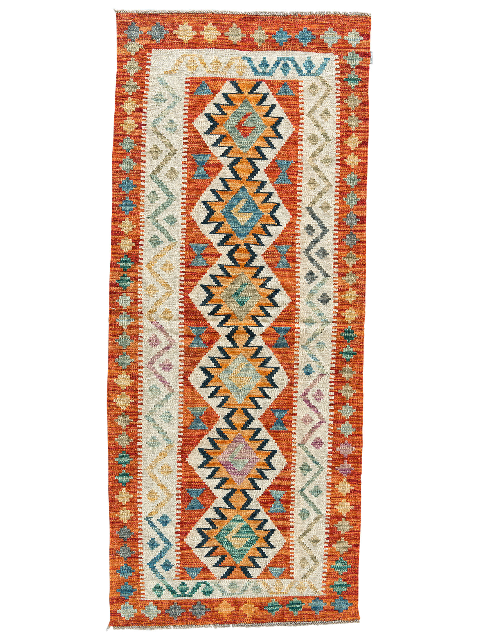 Afghan Kelim ca. 81 x 190 cm, Unikat / Einzelstück
