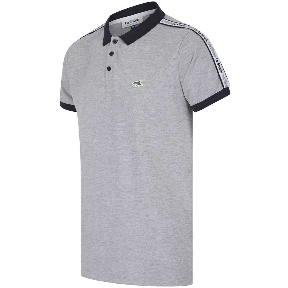 Le Shark Norway Herren Polo-Shirt 5X202091DW-Light-Grey-Marl