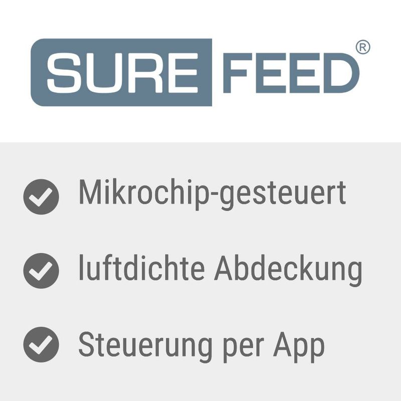 SureFeed Mikrochip Futterautomat Connect zu TOP-Preisen | bitiba