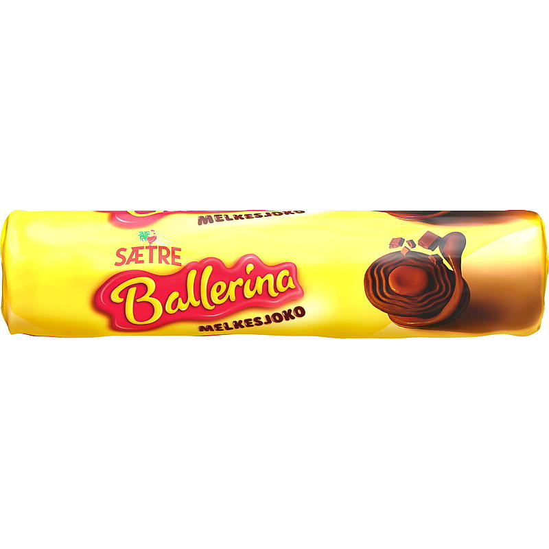 Sætre Ballerina 205 g Melkesjokolade