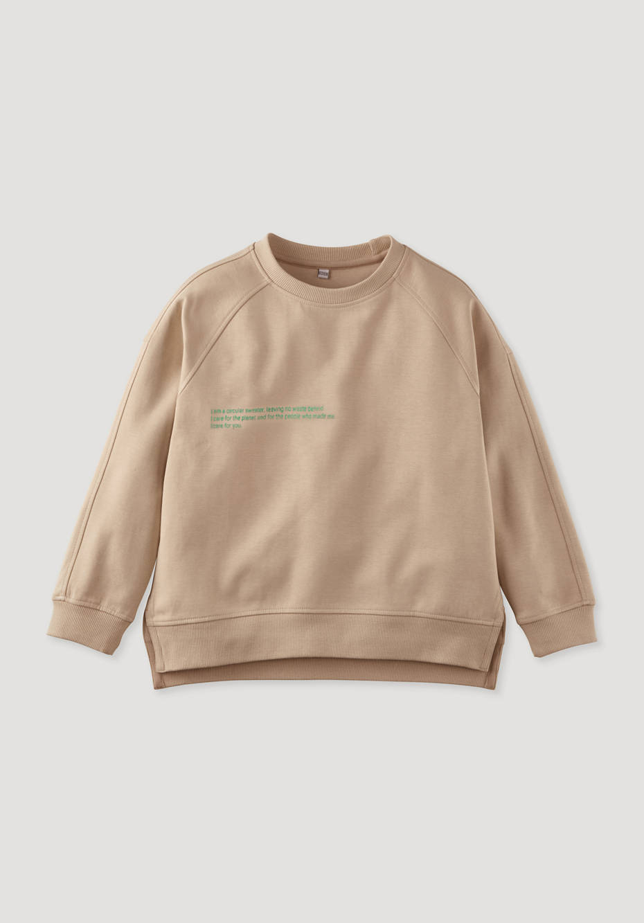 Sweatshirt Cradle to cradle aus reiner Bio-Baumwolle