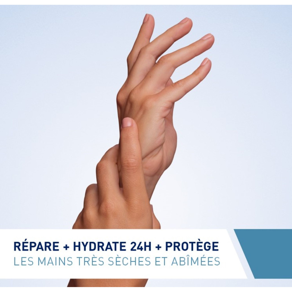CeraVe Crème Mains Réparatrice Pour les mains très sèches, gercées et abîmées