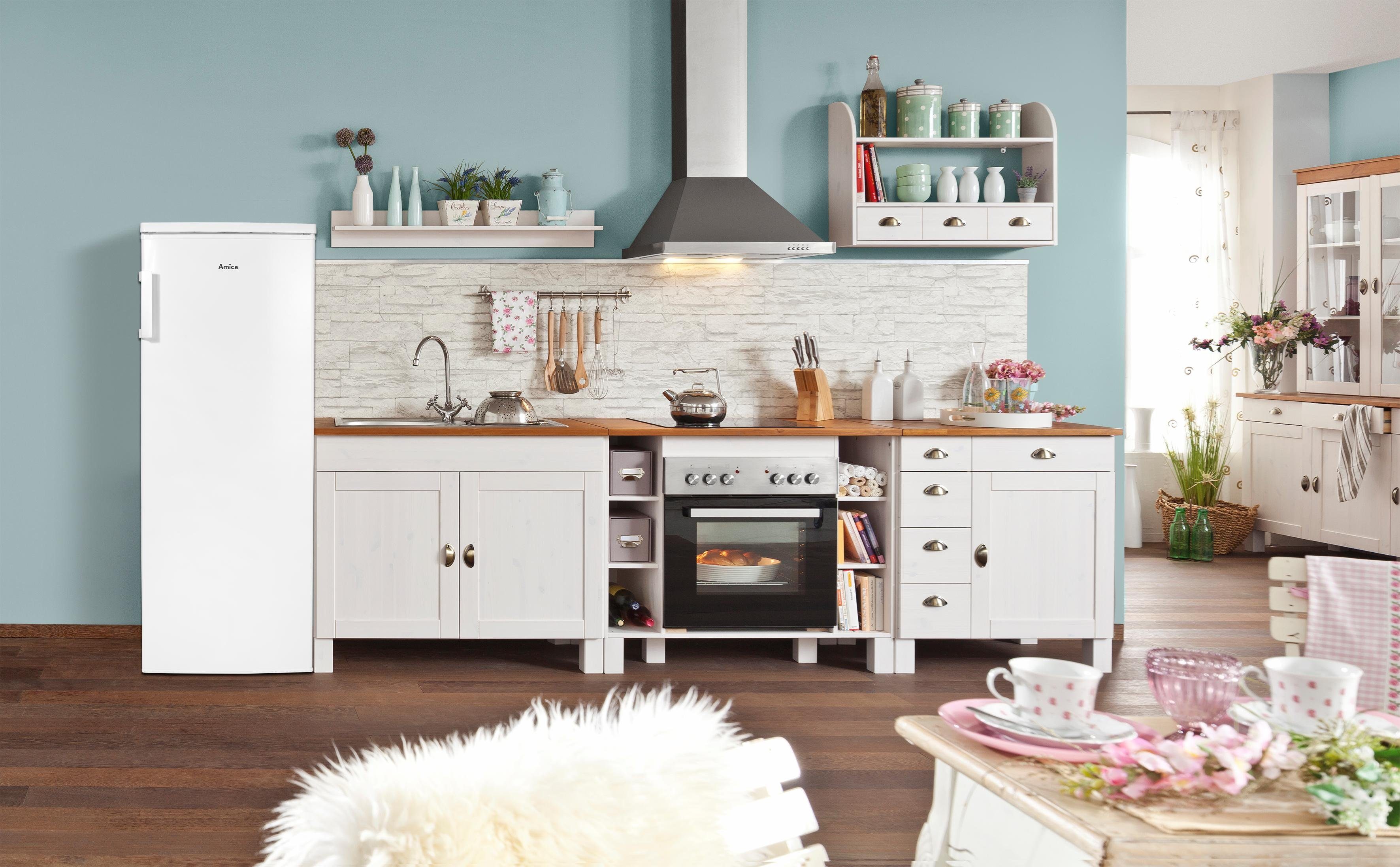 Amica Gefrierschrank GS 15470 W, 143,0 cm hoch, 54,2 cm breit