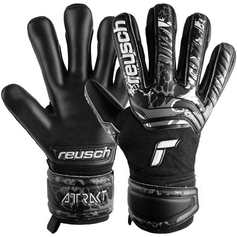 Reusch Attrakt Infinity Finger Support   Junior Torwarthandschuhe